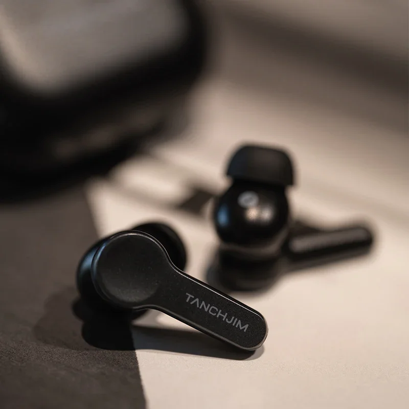 TANCHJIM MINO TWS True Wireles Bluetooth 5.3 سماعة السائقين الديناميكيين نشط إلغاء الضوضاء ANC سماعات أذن رياضية Hifi سماعة