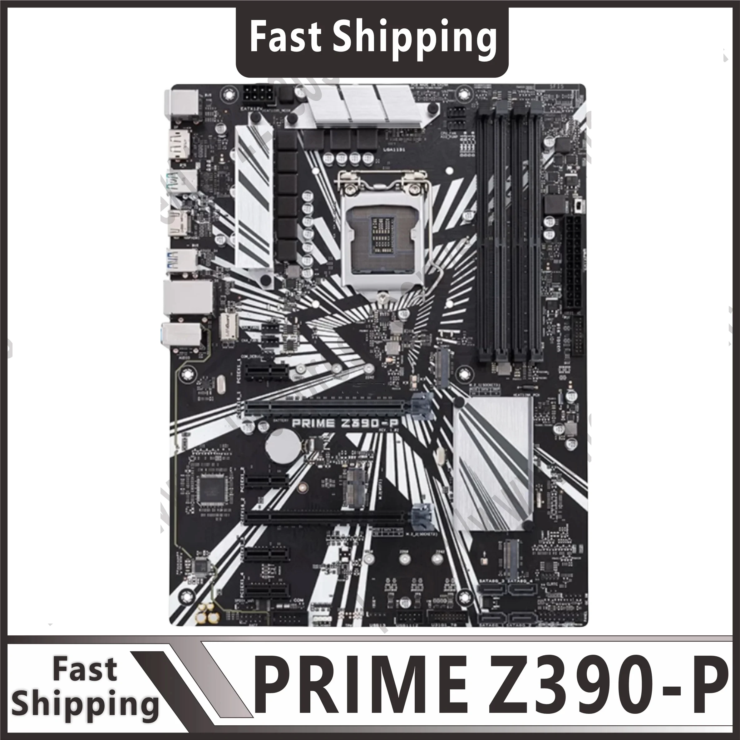 LGA 1151 PRIME Z390-P motherboard Z390 4 × DDR4 128GB 2 × M. 2 HDMI SATA III PCI-E 3.0 supports 9th/8th generation Core i9/i7/i5