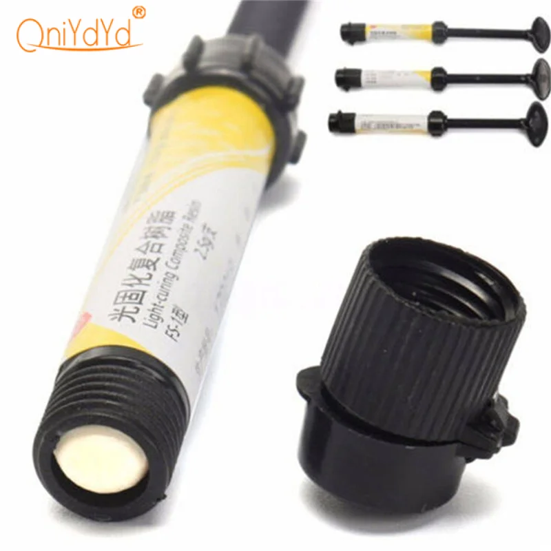 A1 A2 A3 Universal Dental  Light Curing Composite Resin for Tooth Restoration Dental Materials Available In 3 Colors