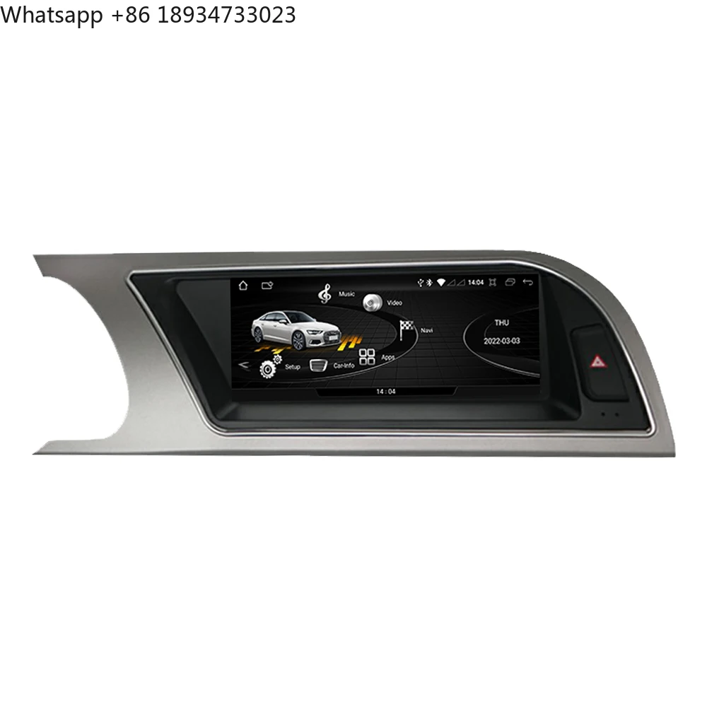

8 Core Android System Car Multimedia Player for Audi A5 2009-2016 Carplay WIFI SIM Touch Screen GPS Navi Radio