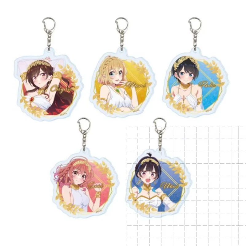 Game Mami Nanami Ruka Sarashina Sumi Sakurasawa Sleutelhanger Pop Anime Chizuru Mizuhara Acryl Sleutelhanger Hanger voor Gift