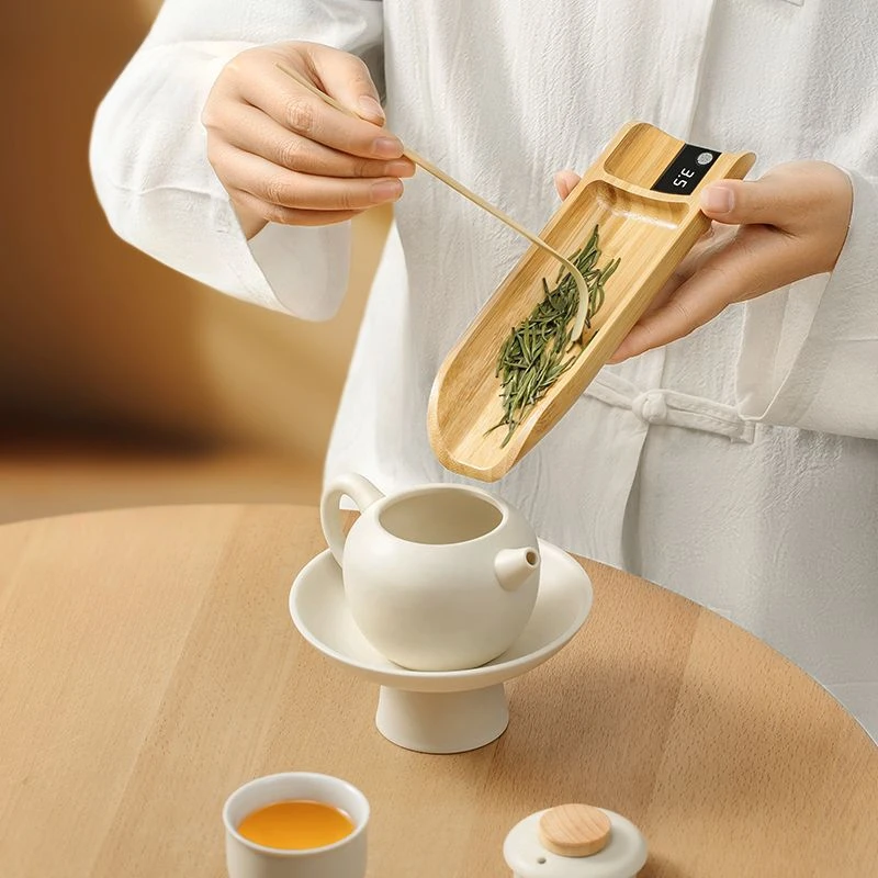 Bamboo tea called electronic tea is electronic scale tea ceremony special coffee utensils