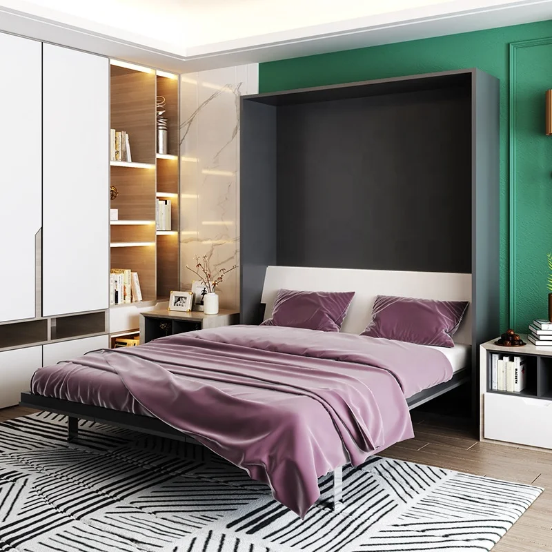 for HOT SALE Hidden bed folding bedroom wardrobe