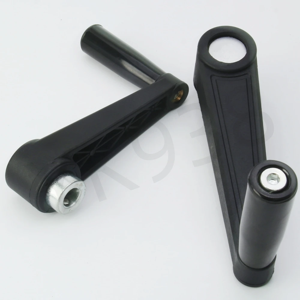 YK938-B Nylon Square Hole Rocker Handle Non-Collapsible Knob Handles For Woodworking Machinery