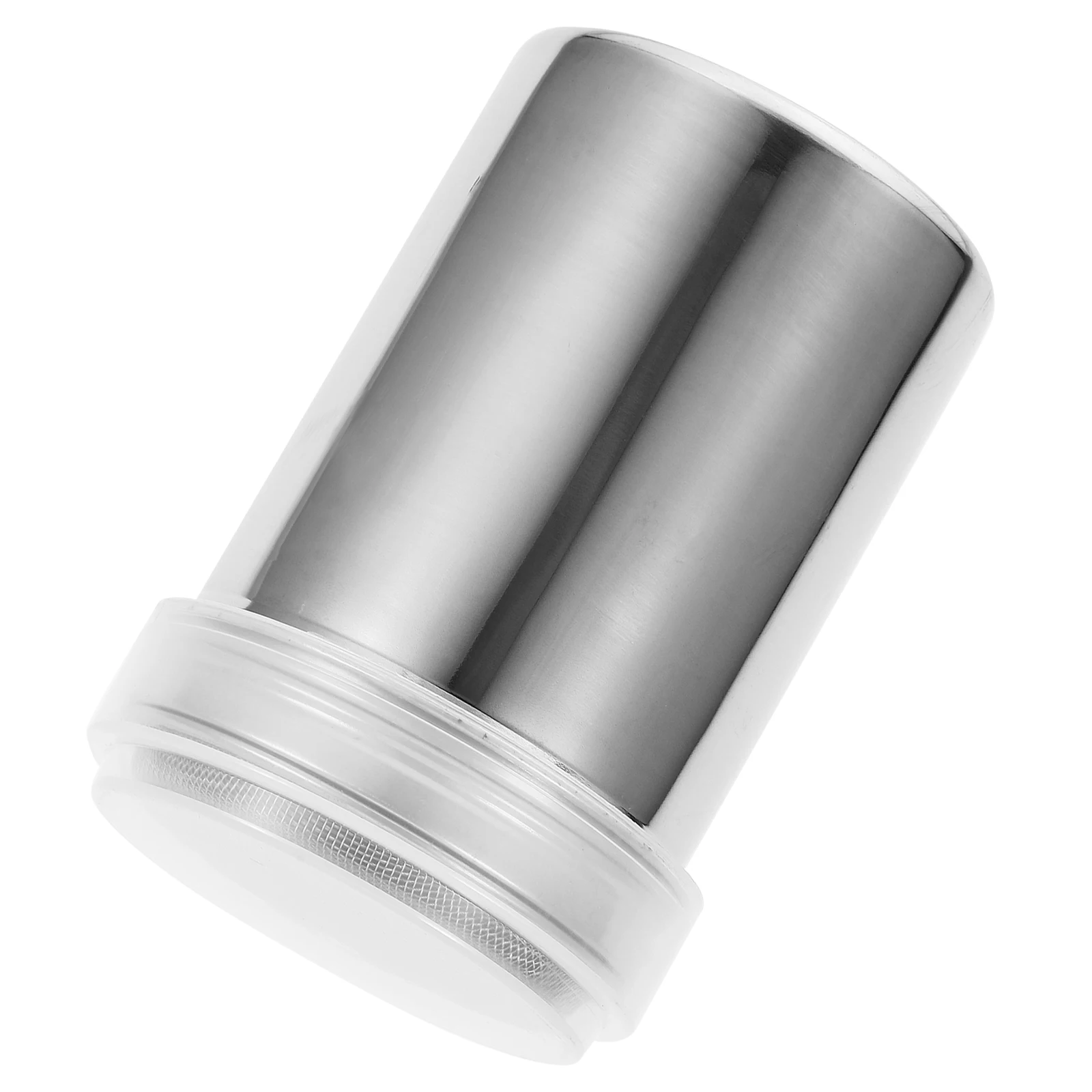 

Stainless Steel Powdered Sugar Shaker 7x12 Size Cocoa Chocolate Sprinkle Baking Tools Powder Dispenser Lid Fine Mesh for Coffee