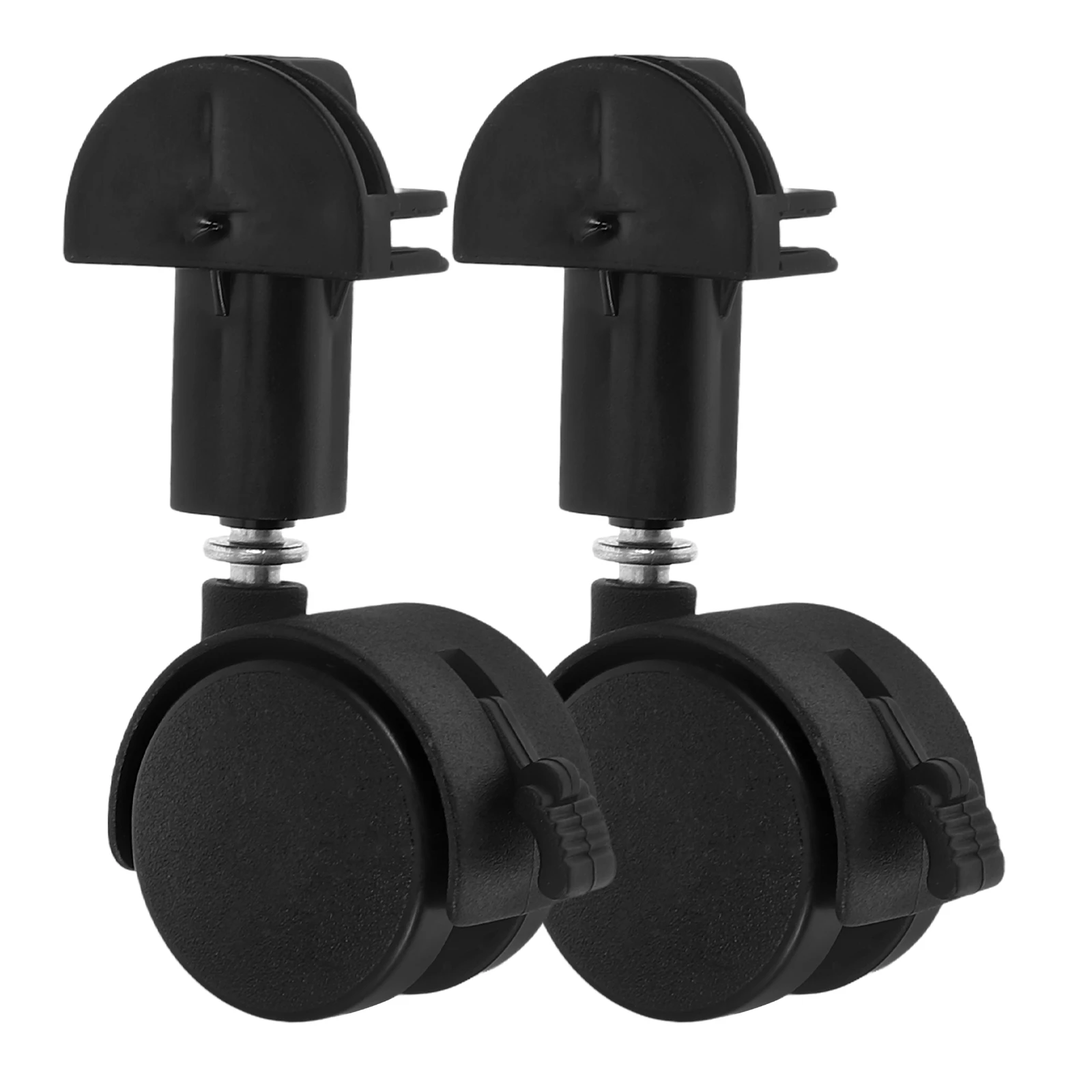 

2Pcs Cat Cage Accessories Caster Wheels Replacement Casters for Floors Hardwood Plastic Pet Cage Wheel Carpet Wood
