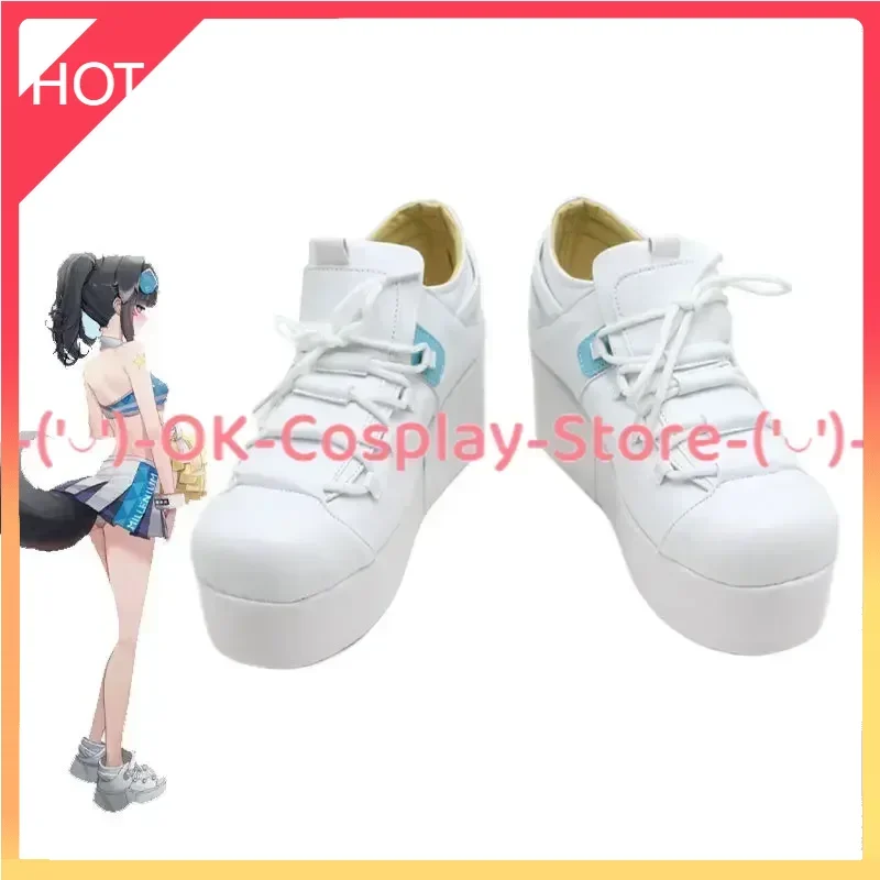 

Game Blue Archive Snekozuka Hibiki Cosplay Shoes Halloween Carnival Boots PU Shoes Cosplay Props Custom Made