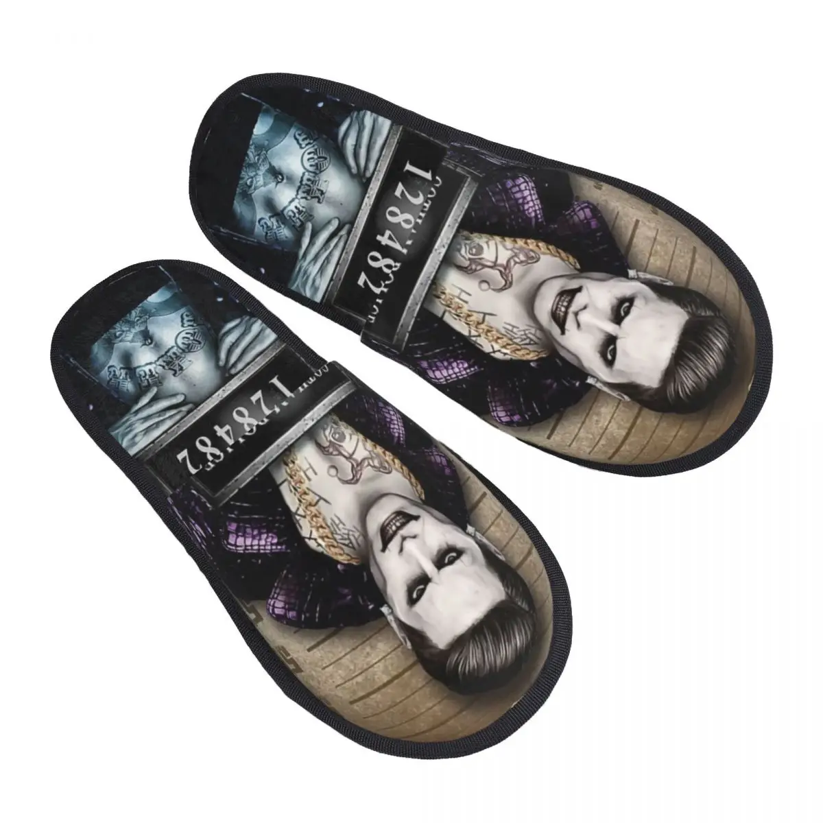 

Custom Michael Myers Halloween Horror Movie Serial Killer Soft Memory Foam House Slippers Women Comfy Warm Anti-Skid Slipper