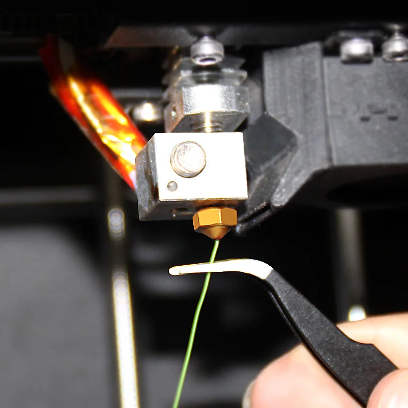 3D-Drucker MK8 MK10 Schraubenschlüssel-Set, Kreuzschlitzschlüssel für die Düsenreinigung, Kupferbürstenwerkzeug, Pinzette, L-Schraubenschlüssel für Ender 3, 5, CR-10 – Detail 18