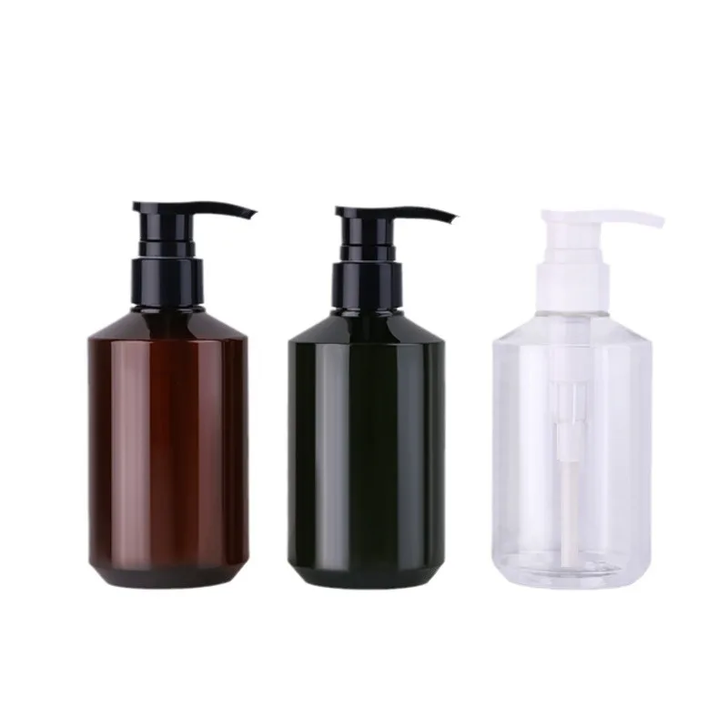 Bouteille à pompe de gratitude l'horloge, d'extraction de désinfectant pour les mains, distributeur de shampooing et de lavage du corps, récipient africain, emballage cosmétique, 15 pièces, 300 ml, 500ml