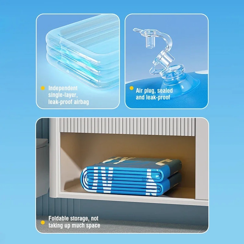 Piscine gonflable 3/2.6/2.1M grandes piscines familiales piscine avec auvent jouets de bassin amovibles extérieurs pour enfants adultes