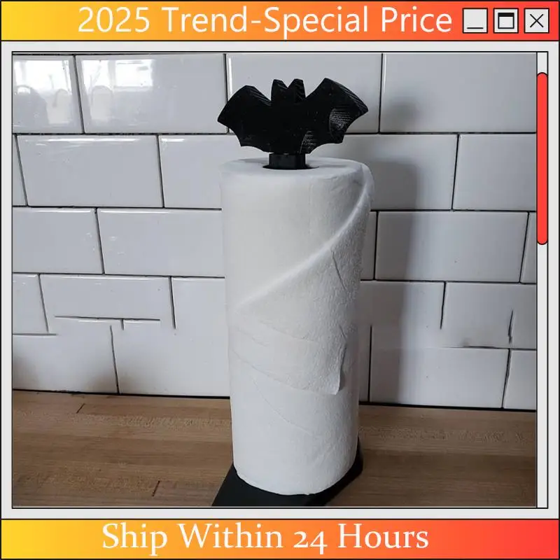 

Новый держатель для кухонных бумажных полотенец, столешница, держатель для бумажных полотенец для летучих гробов для организации ванной комнаты, стандартные и Jumbo Rolls