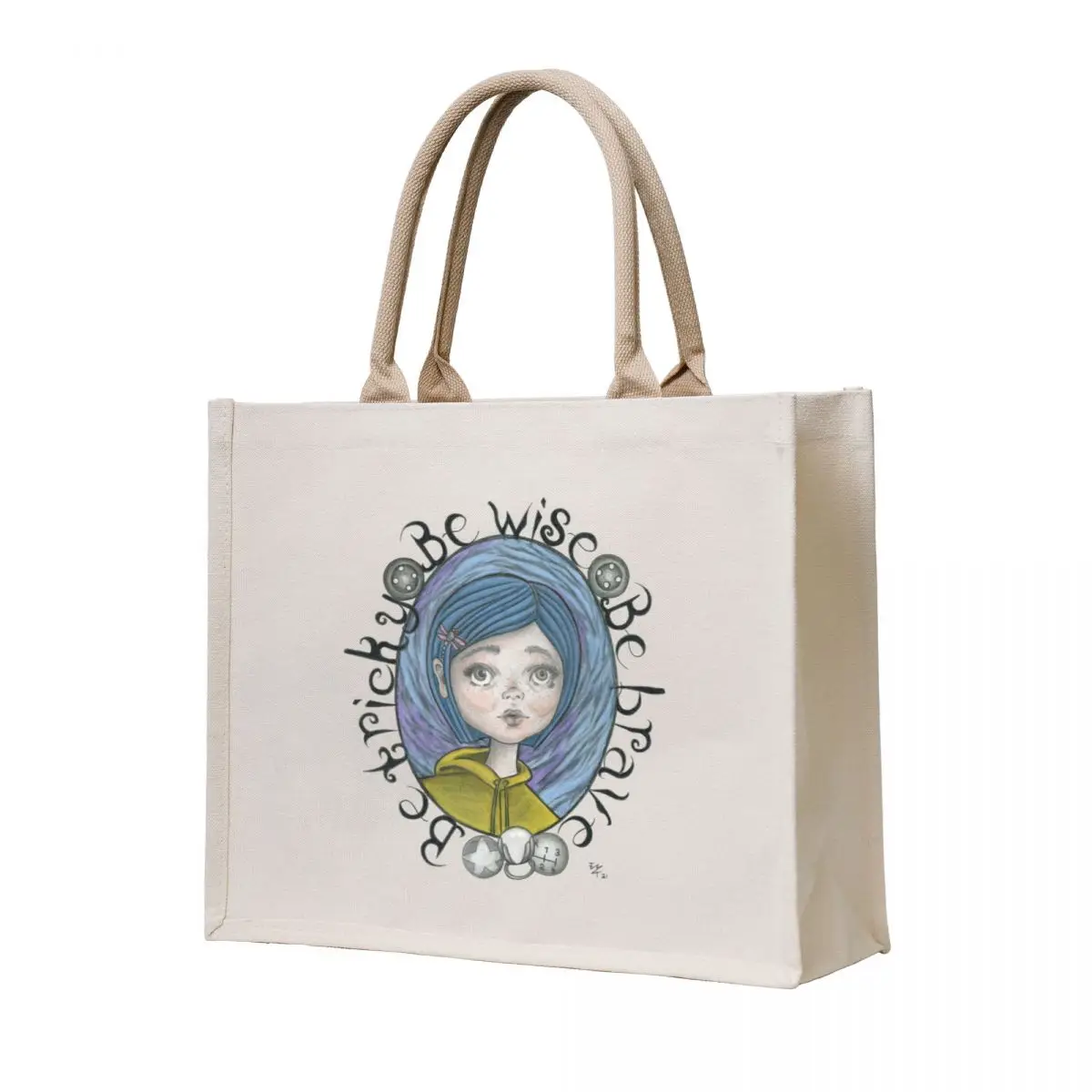 

Be wise, Be brave, Be tricky Tote Bag hand bag ladies bags luxury women bags woman 2025