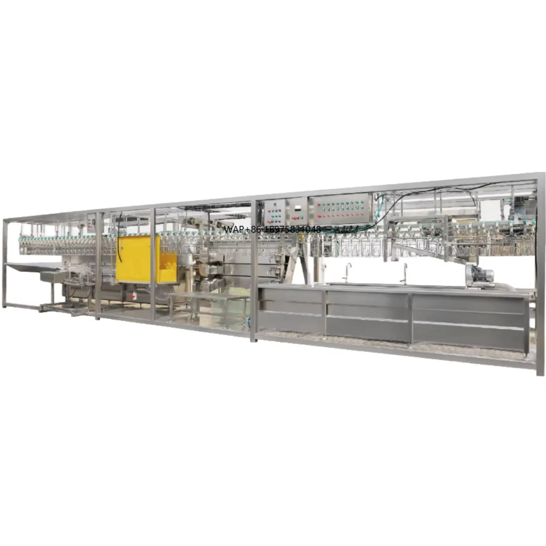 300BPH 500BPH 800BPH 小型鶏鴨七面鳥移動式屠殺場設備 チキンミニ家禽屠殺ライン