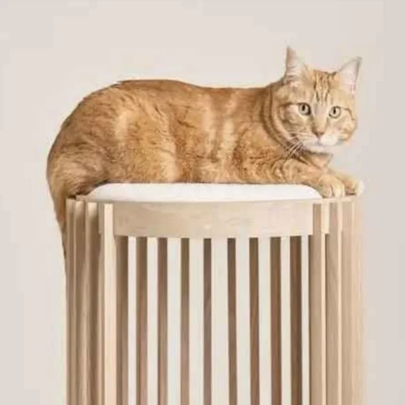 Luxury Cat Nest Can Be Diy Color Custom Size Wicker Made Into An Inner Depression For Cats To Sleep