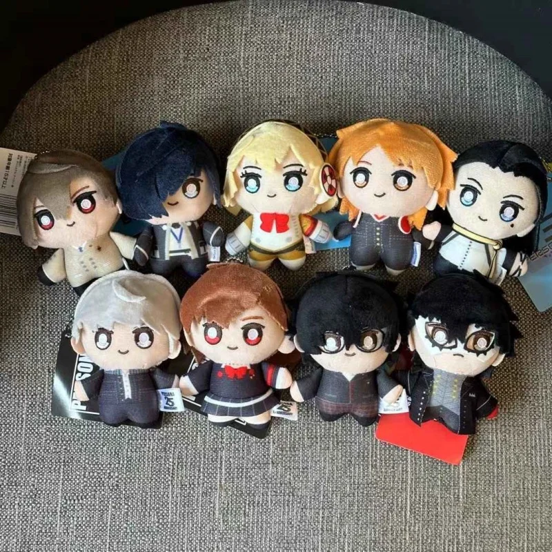 

Persona Series 25th Anniversary Ren Amamiya Joker Akira Kurusu Plush Doll Keychain Stuffed Toy Bag Pendant Anime Peripheral Gift
