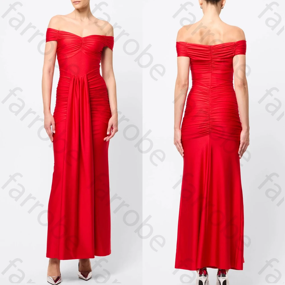 

Customized Elegant Off Shoulder Dress A-Line Evening Dresses Occasion Formal Exquisite High Quality Prom Party Gowns for Women