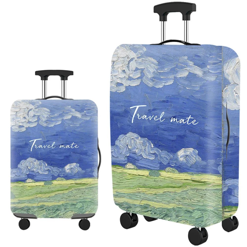 

Thickened Luggage Dust Cover, Luggage Cover, Box Cover, Elastic Box Cover, Luggage Protective Cover, Trolley Case Cover.