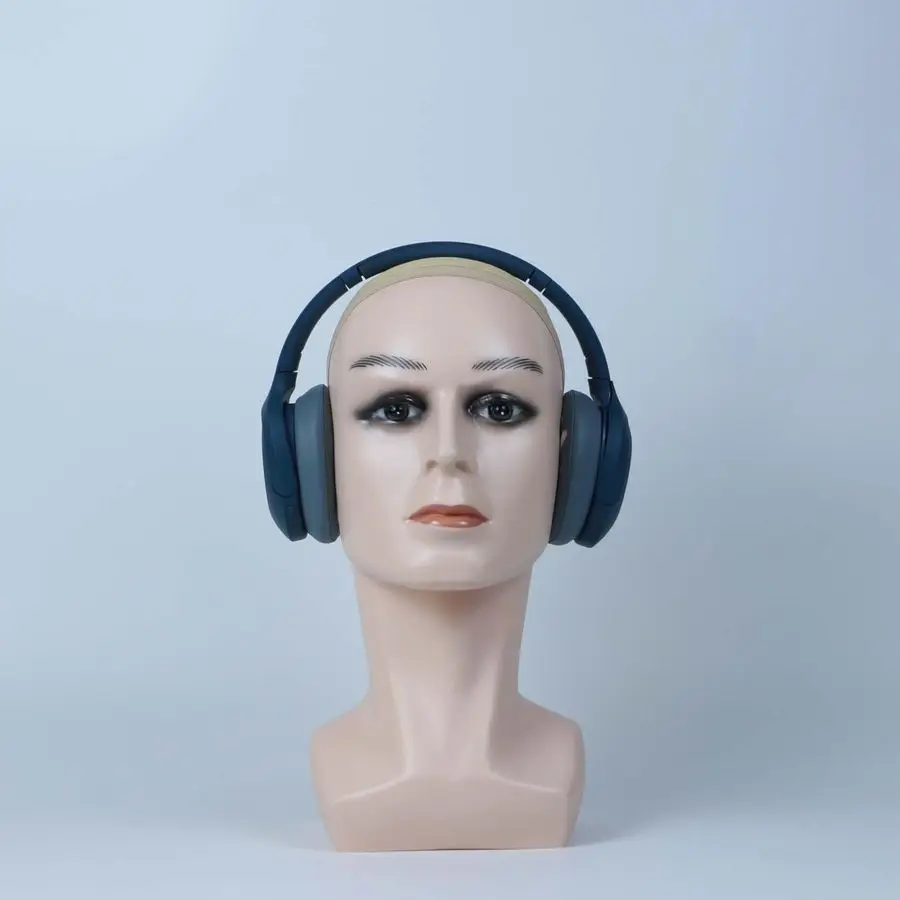 Mannequin Head for Wigs Hats Sunglasses Beige, 1PCS