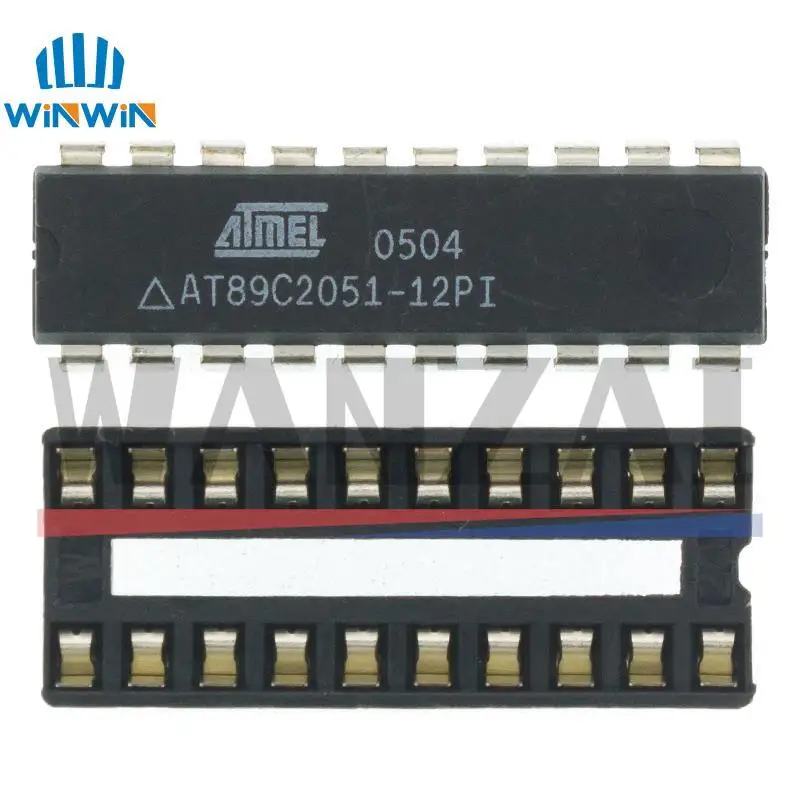 DIY Kits AT89C2051 Electronic Clock Digital Tube LED Display Suite Electronic Module Parts and Components DC 9V-12V