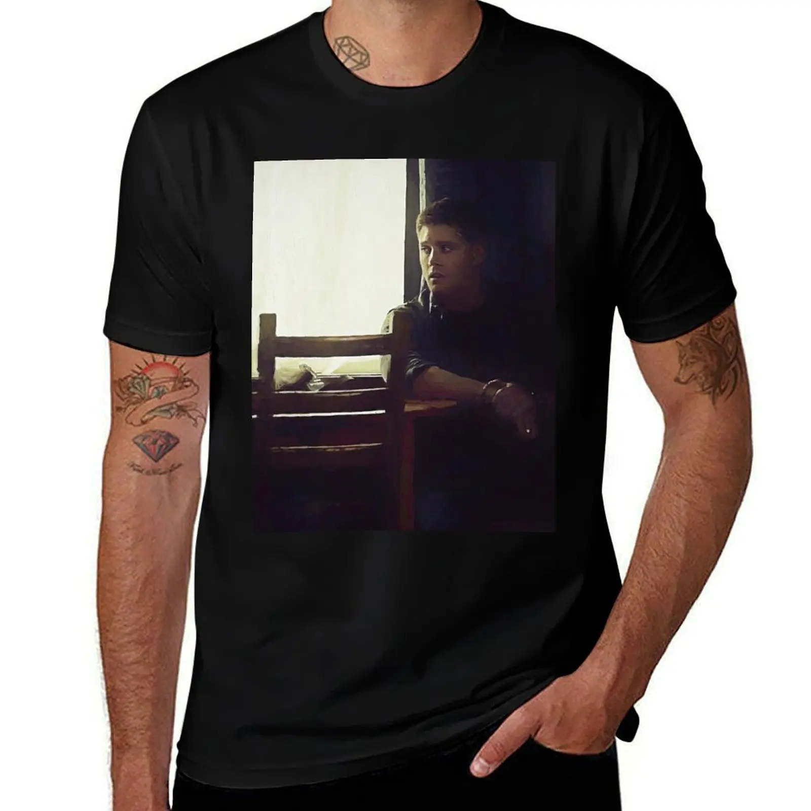 Motel Baroque T-Shirt Casual Work Wear T-Shirt