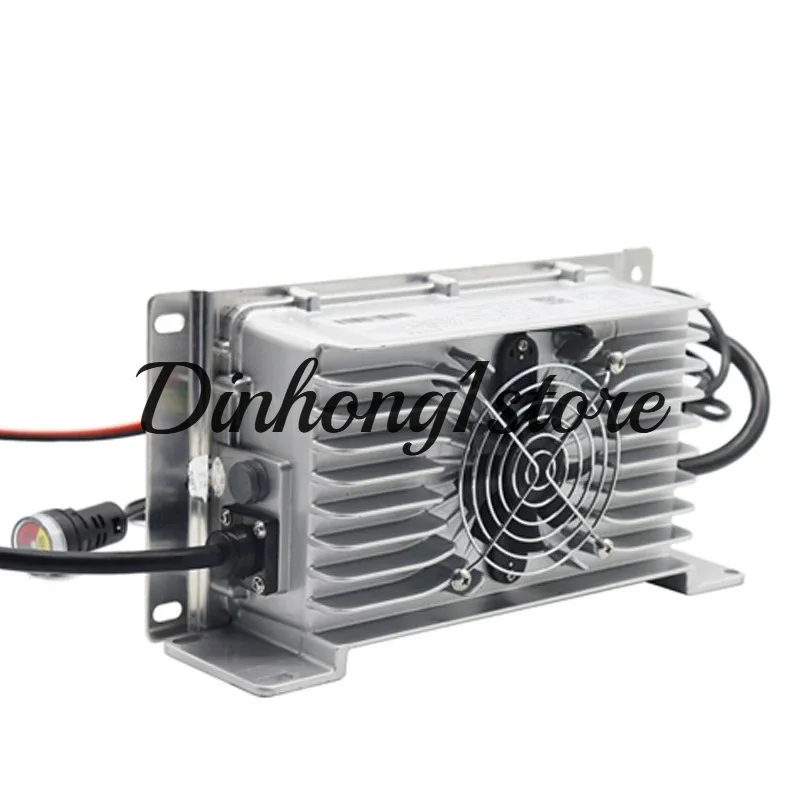 Lithium battery charger, waterproof vehicle-mounted smart charger, 48V25A ternary lead-acid battery lifting platform, new energy