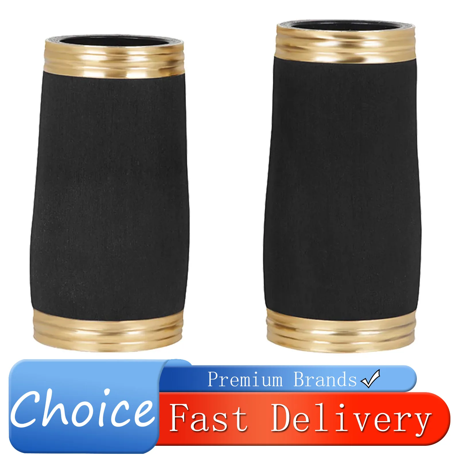 

IRIN 2pcs Bb Clarinet Black Adjusting Tube Tuning Bakelite Section Tube Section Professional Woodwind Instruments Accessories