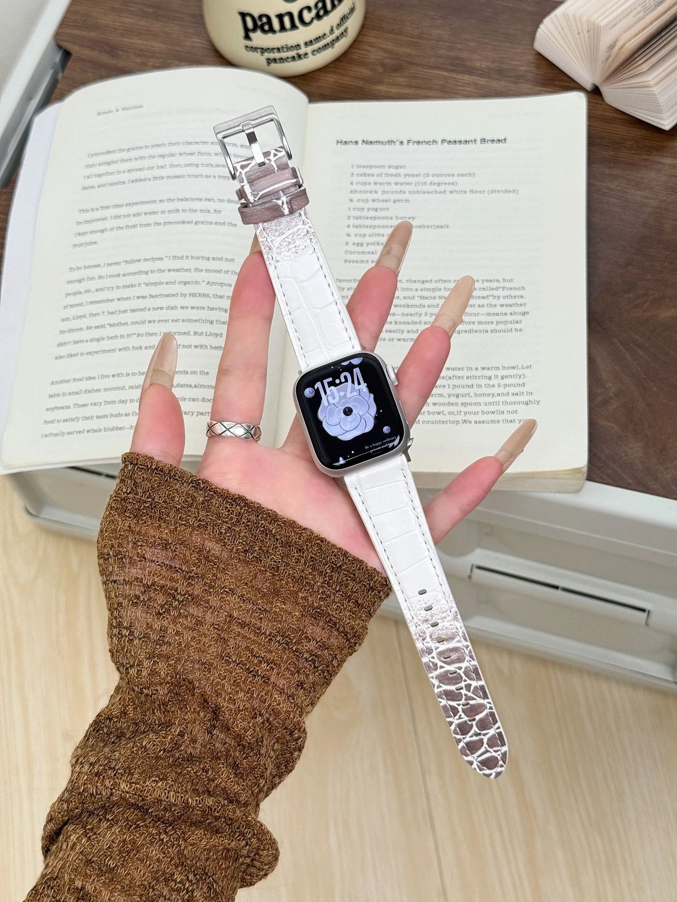 Correa de cuero para Apple Watch Band para mujer Correa deportiva 38mm 40mm 41mm 42mm 44mm 45mm 46mm 49mm, Correa para IWatch