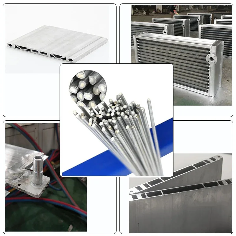 40/20/10pcs Aluminum Welding Rods 1.6/2.0mm Low Temperature Easy Melt Aluminum Welding Wire Flux Core Suitable for Soldering view 6