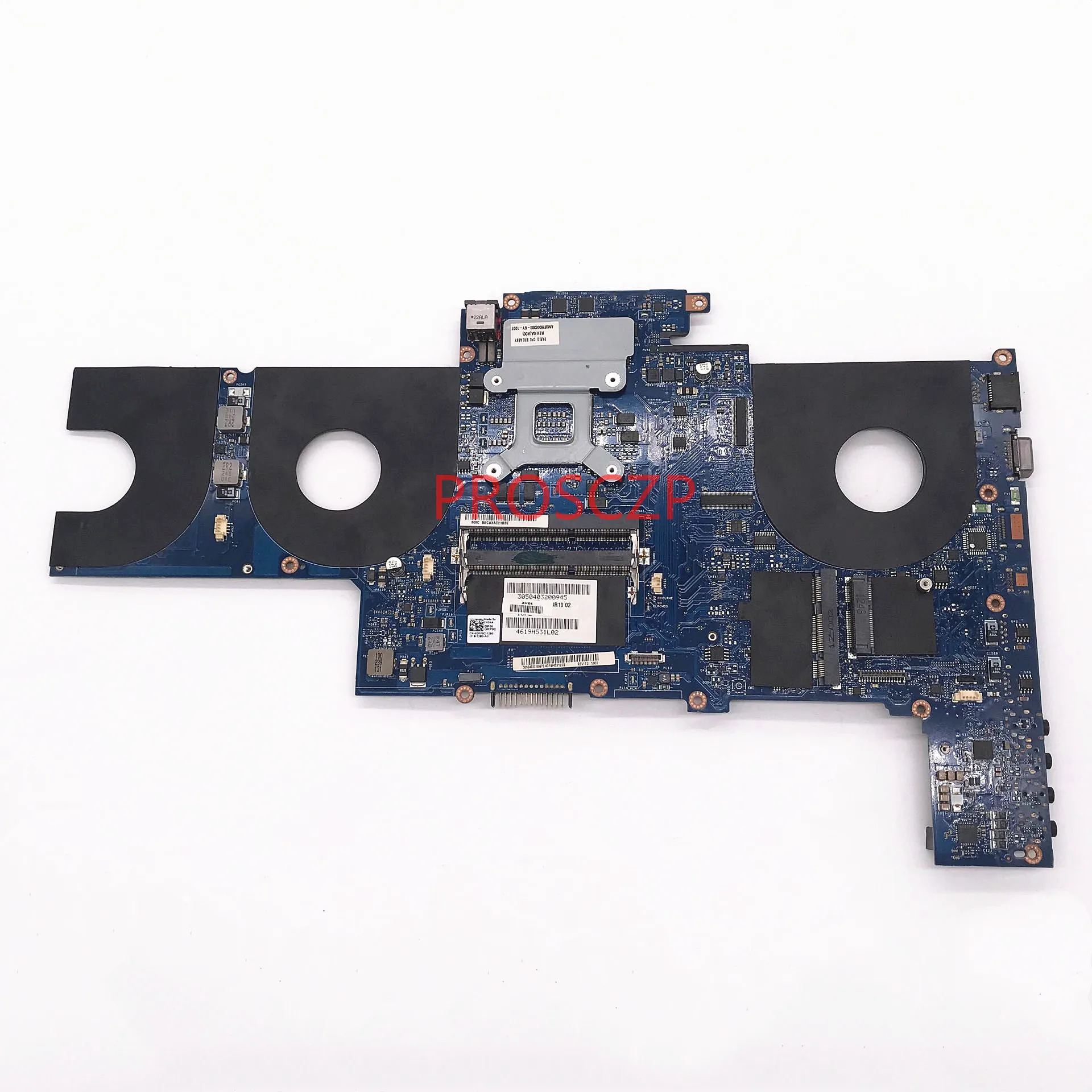 Placa base 0GRP9C para ordenador portátil DELL Alienware M18X R2, placa base QBR10 CN-0GRP9C con SLJ8C HM77 100%, completamente probada, OK, LA-8321P