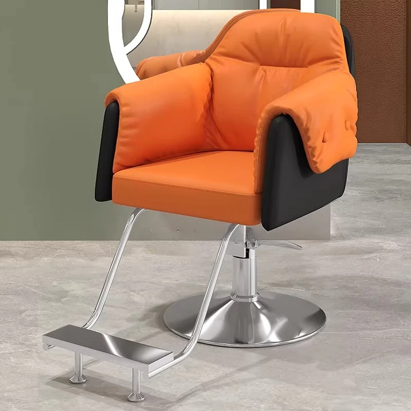 

Adjustable Economic Modern Design Light Luxury Barber Chair High-quality Originality Silla Estetica Hairdressing Furniture