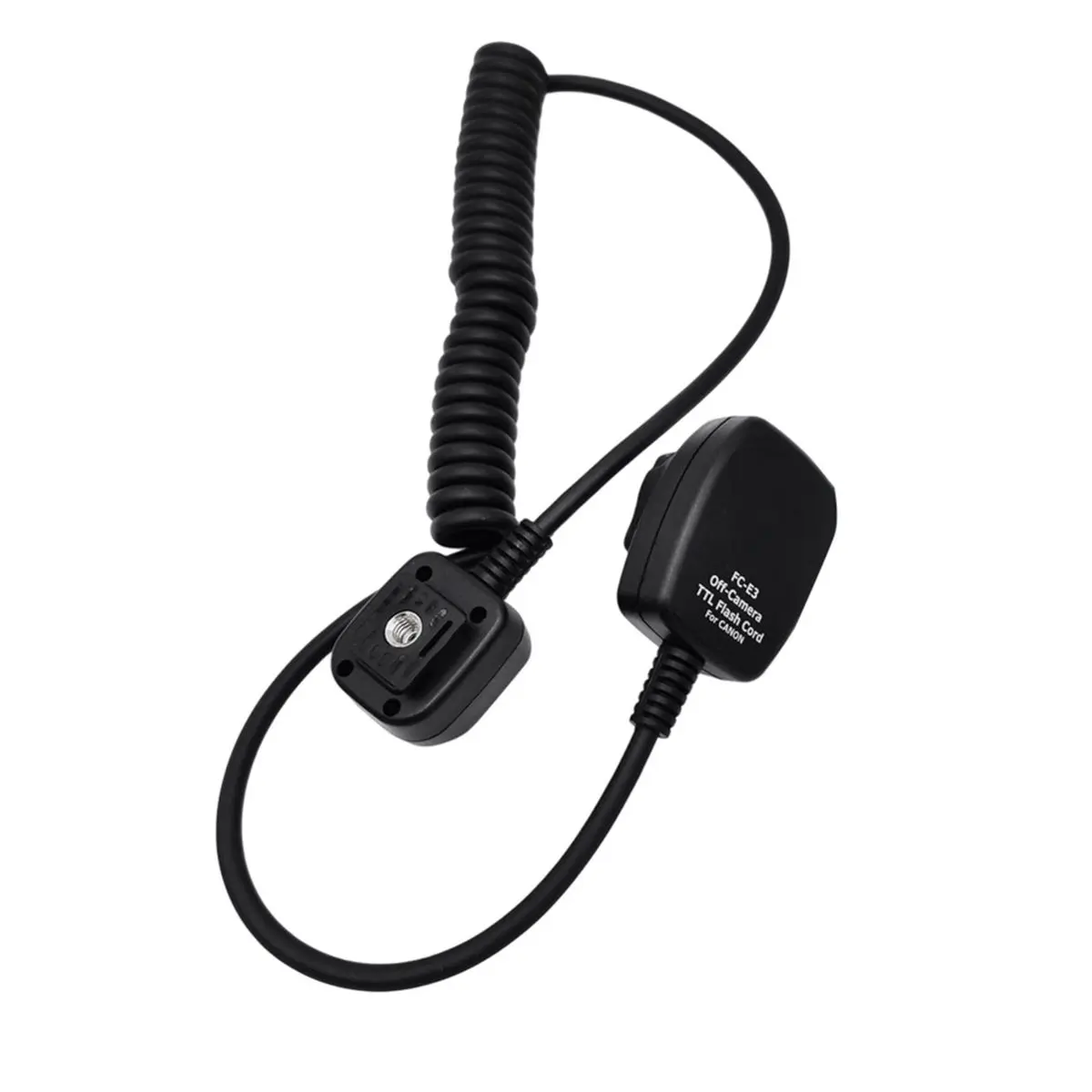 【MUST-HAVE LIST】 Hot Shoe Off Camera Flash Light Connection TTL Cable Cord for 600EX 430EX 580EX II 380EX