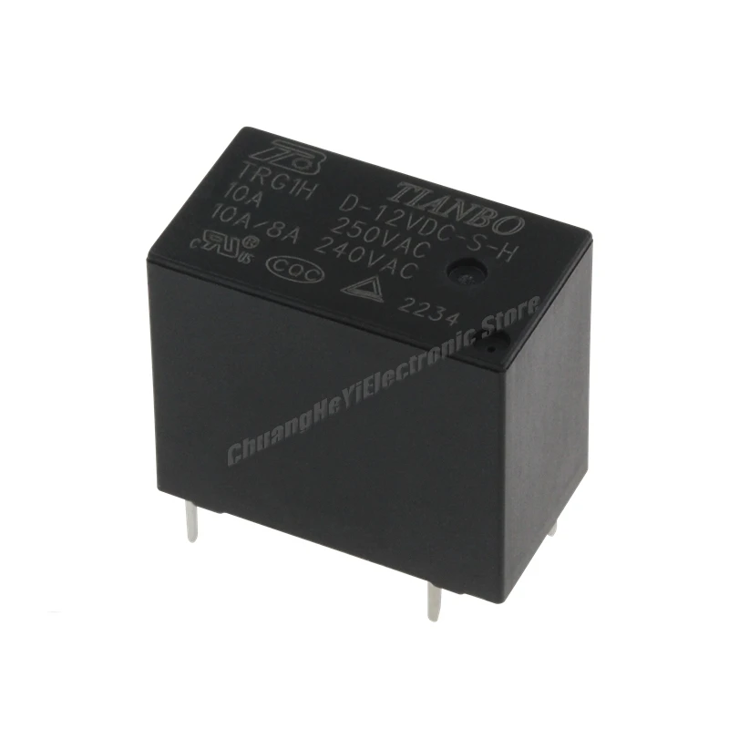 5pcs/lot New Original Relay TRG1H D-5VDC-S-H TRG1HD-12VDC-S-H TRG1HD-24VDC-S-H 4PIN 10A 5V 12V 24V Replaceable HF32F -G-012-HS