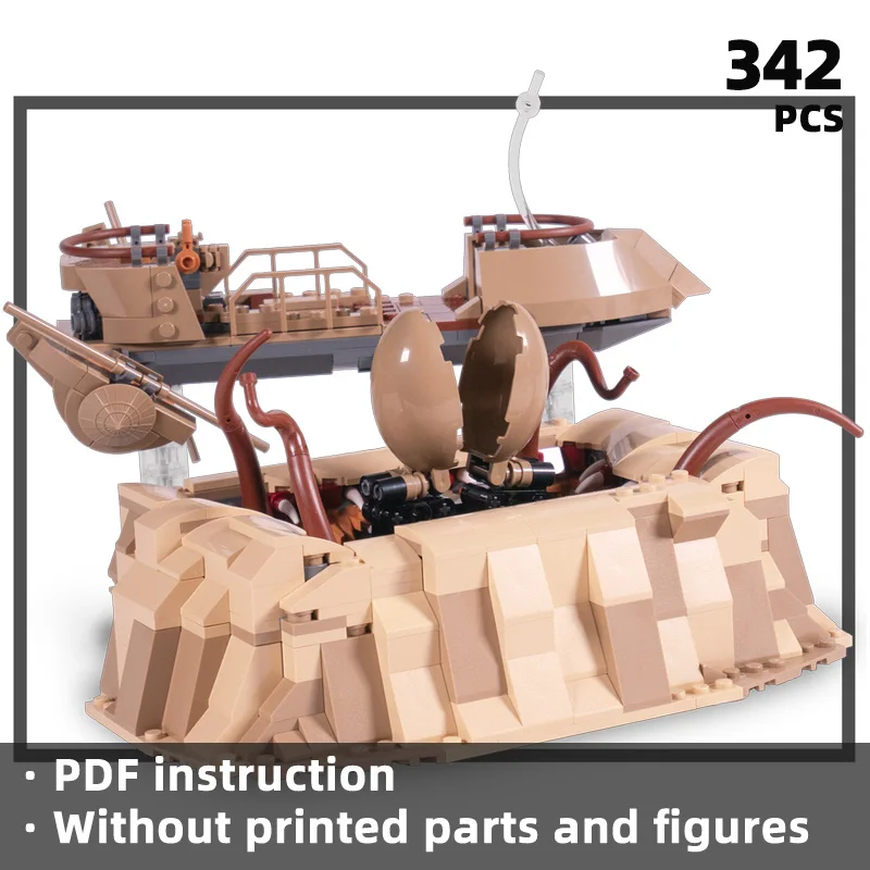 

Year - end Promotion! Limited Time! Exclusive Limited Edition Star Movie Fine - crafted Scene Building Block Set