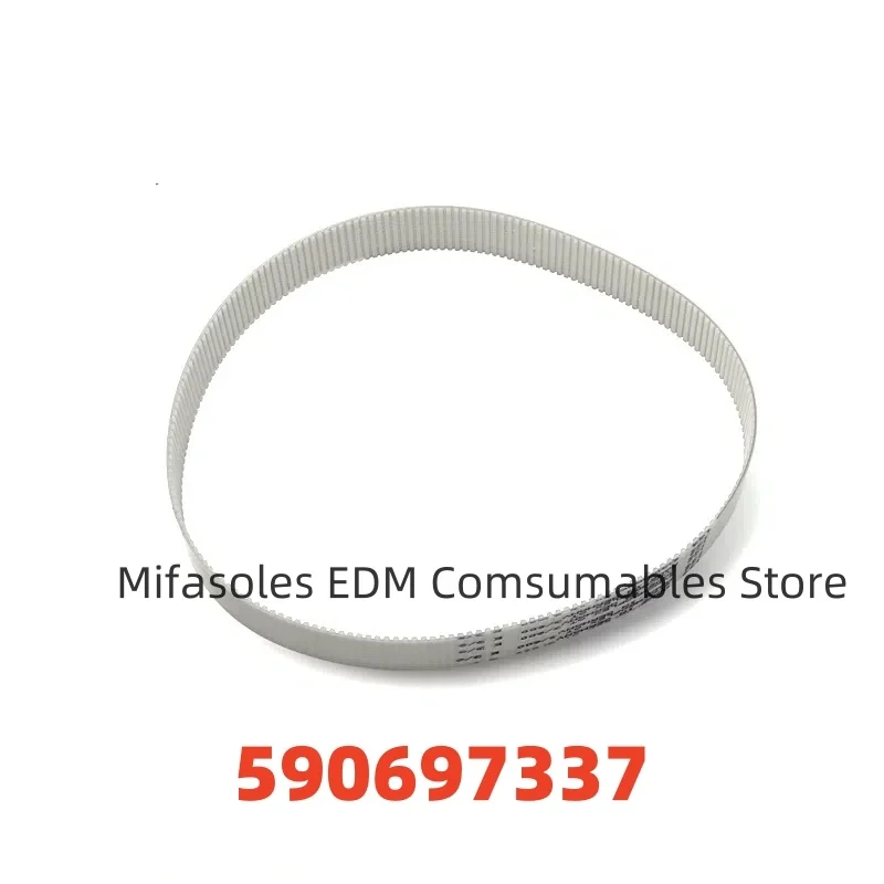 Wire Cut 697.337 Toothed Belt Geared Belt 590697337 Timing Belt Tooth Belt 697337 For AGIE EDM Wire Cutting Machine WEAR PARTS