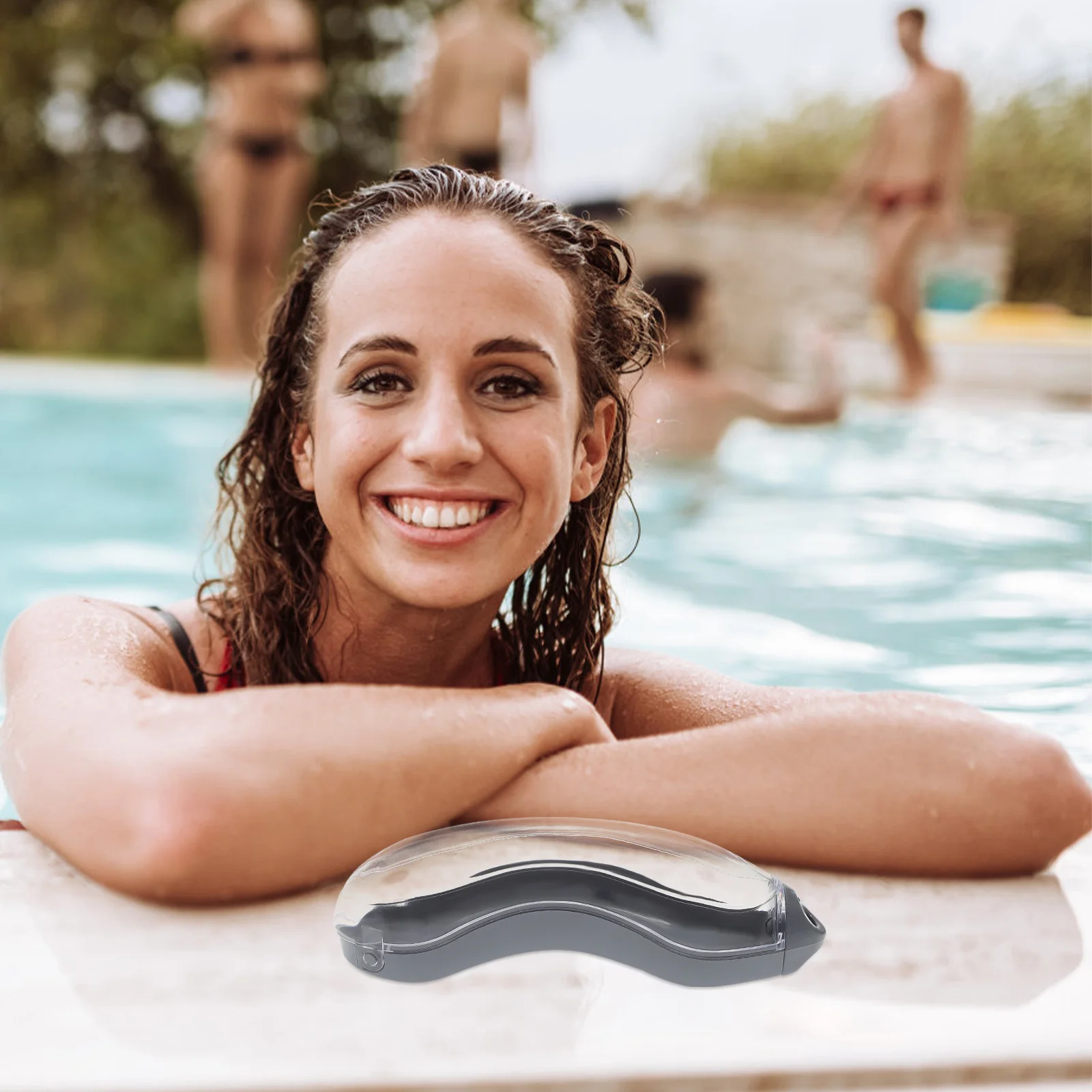 3 قطع من صناديق تخزين نظارات السباحة وحقيبة السفر لنظارات السباحة #3