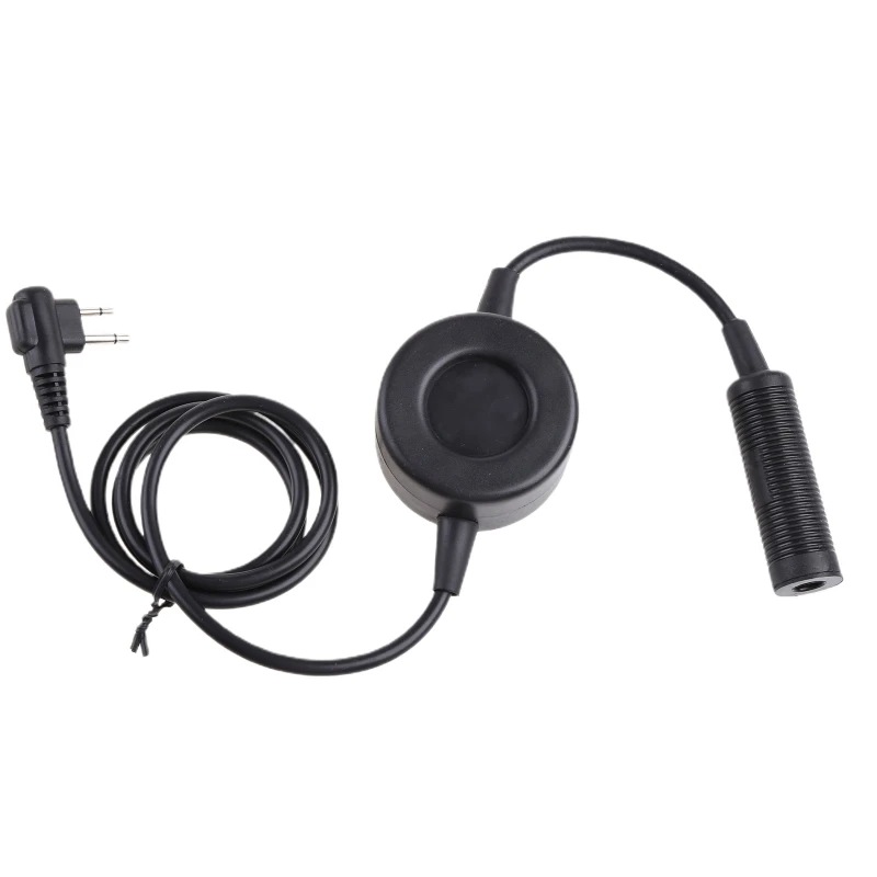 2024 New Z-Tactical Headphones PTT for Motorola 2-Way Version, Version Push to Talk for Midland Radio Durable Flexible