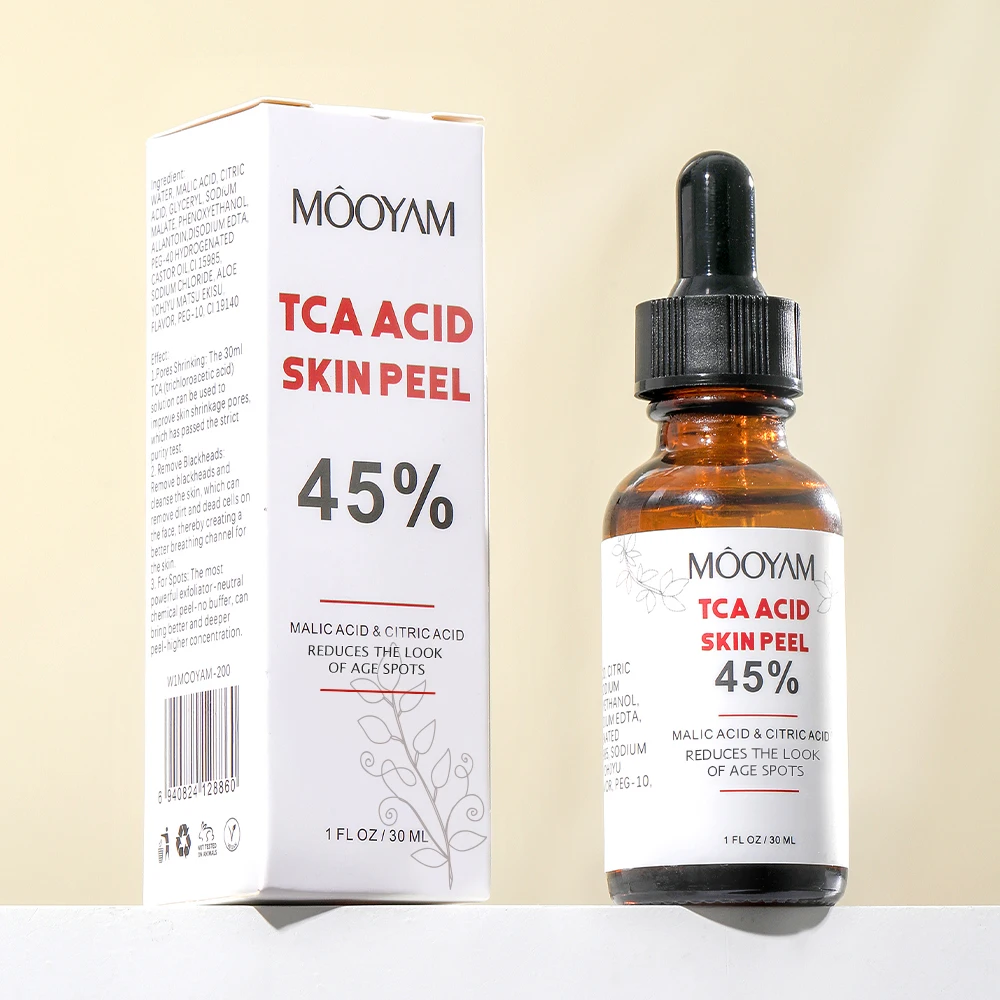 45% TCA Acid Skin Peel Facial Essence Moisturizing Exfoliation Serum Skincare Products Balanced Skin Tone 1/2/6/10pcs