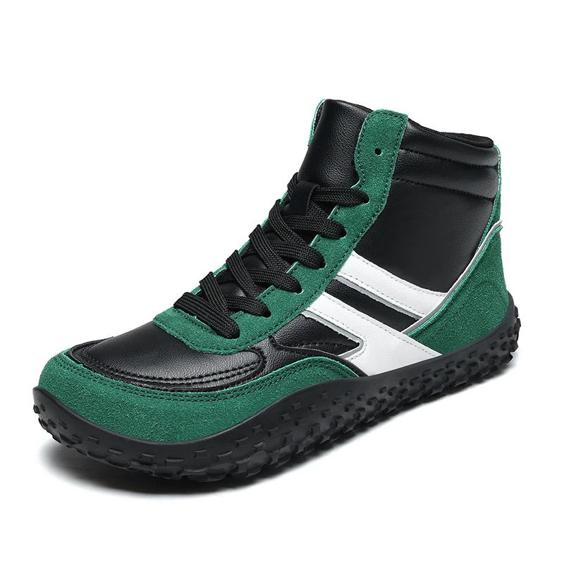 

Мужские уличные прогулочные туфли с широким носком, мужская обувь босиком, мужские ботинки на плоской подошве, удобная повседневная обувь, мужские мокасины