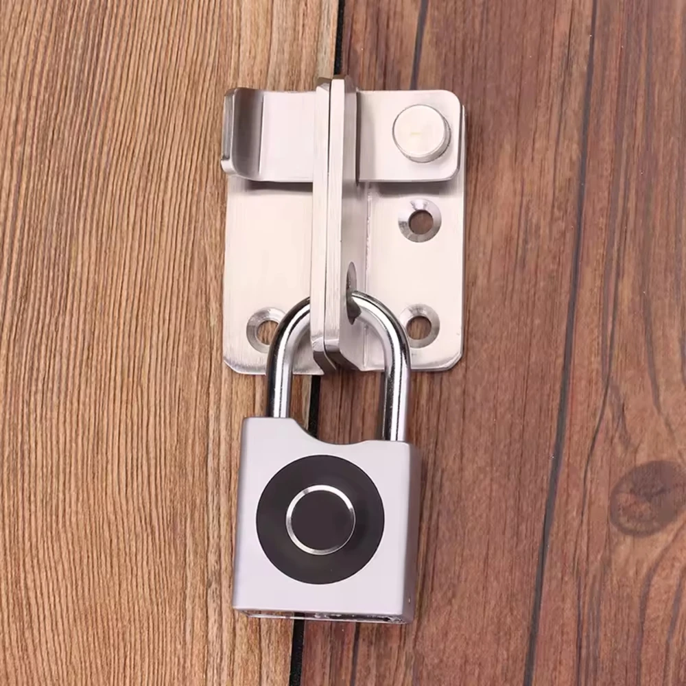 Picture 4: Padlock for Gym Waterproof Padlock Outdoor Heavy Duty Fingerprint High Security Digital Padlock