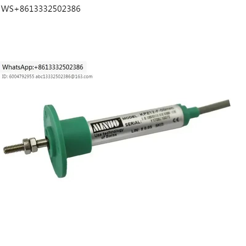 KPZ12S10mm small displacement sensor with a diameter of 12mm, circular PZ displacement sensor electronic new