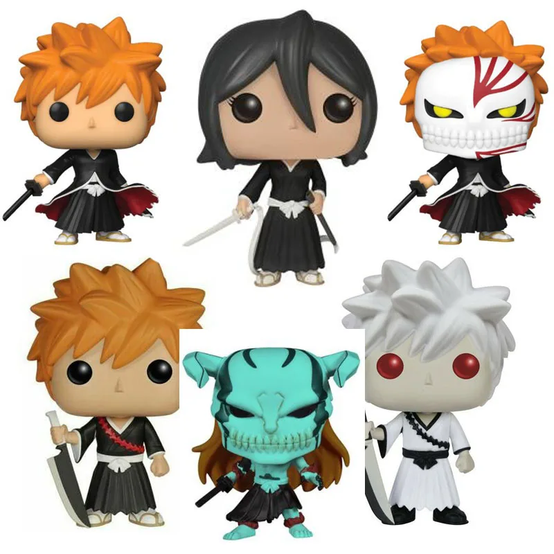 Bleach Hollow Ichogo Rukia Fully Hollowfied Ichigo Vinyl Action Figures Collection Model Toys