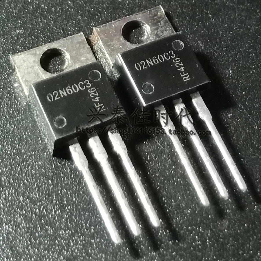 Original new 5pcs/ 02N60C3 SPP02N60C3 1.8A/650V TO-220