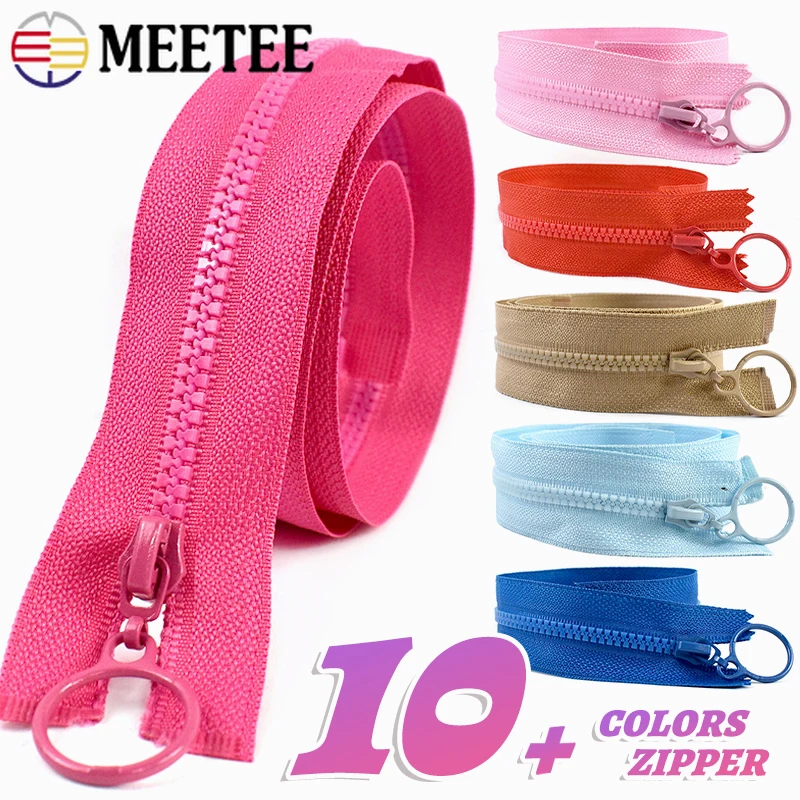 

5/10/20Pcs 25/60cm Close/Open-End 3# Resin Zipper Garment Pants Zips Wallet Bags Closure Zip Repair Kits DIY Sewing Accessories