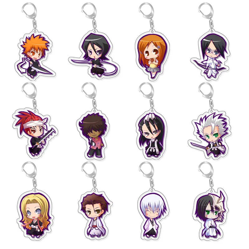 Bleach  porte clefs Anime Keyrings Keychain