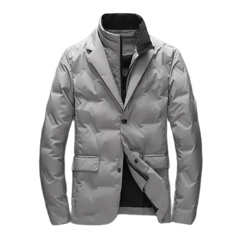 Nuovo arrivo di alta qualità 90% piumini d\'anatra bianchi da uomo, blazer invernale da uomo, 6607