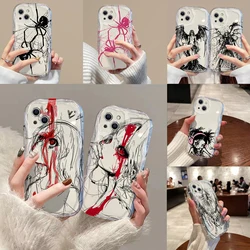 Luxury Bloodsacrifice Black Angel 3D Wave Case For OPPO Realme 12 11 10 9 8 7 7i 6 Pro Plus C67 C55 C31 C35 C11 C12 C15 C20 C21Y