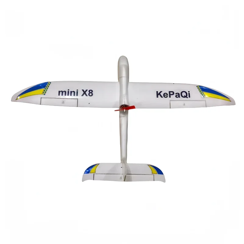 Mini versión del sky surfer X8, modelo de avión, planeador de ala fija, máquina de práctica de entrada, control remoto eléctrico de 800mm