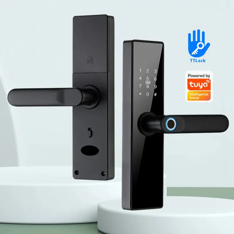 Fingerprint Intelligent Electronic Smart Biometric Door Lock 1Piece High Quality