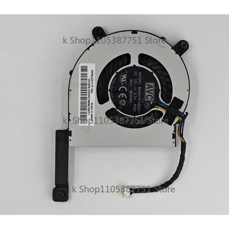 Used CPU Cooling Fan for Lenovo ThinkCentre M73 M83 M93 M93p Fan BAAA7414B2U 03T9949